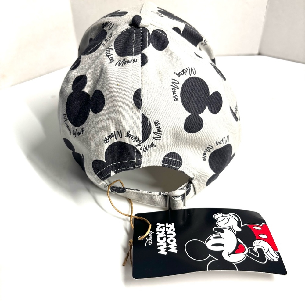 NWT Disney Grey Black Mickey Mouse Hat - Picture 3 of 6